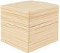 ewtshop® Holzquadrate, 10 x 10 cm, 50 Stück, Dicke 2 mm, zum Bemalen, Dekorieren oder Basteln - ewtshop