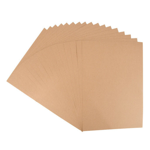Kraftpapier, 100 Blätter, DIN A4, Naturkarton, hochwertige Qualität, 170g/qm - ewtshop