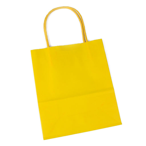 ewtshop24 Geschenktüten mit Henkel, Geschenktaschen aus Kraftpapier in 4 Farben - ewtshop