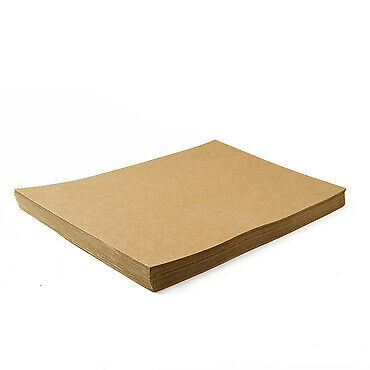 Kraftpapier, 50 Blätter, DIN A4, Naturkarton, hochwertige Kraftpapier-Qualität - ewtshop