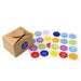 12 Boxen aus Naturkarton + 24 Geschenkaufkleber für Kuchen, Kekse, Cupcakes - ewtshop