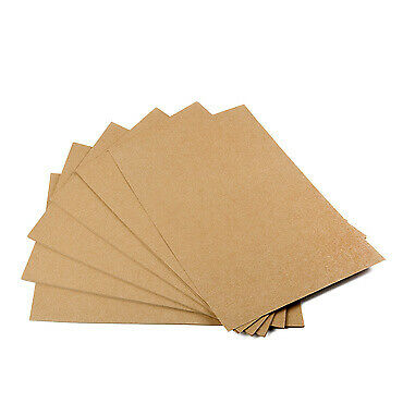Kraftpapier, 50 Blätter, DIN A4, Naturkarton, hochwertige Kraftpapier-Qualität - ewtshop