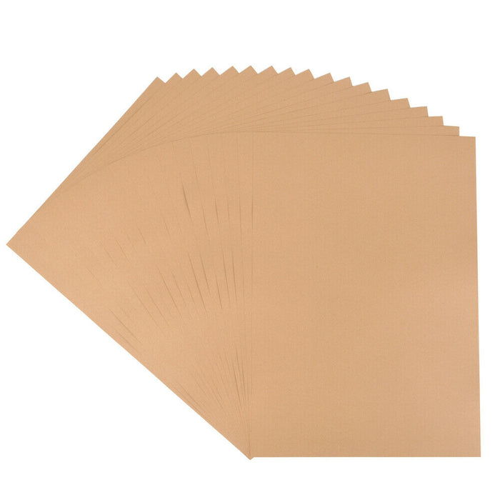 Kraftpapier, 50 Blätter, DIN A3, Naturkarton, hochwertige Qualität, 170 g/qm - ewtshop