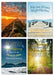 ewtshop 20er Postkarten Set Motivation mit 20 Sprüchen & Zitaten, Grußkarte - ewtshop