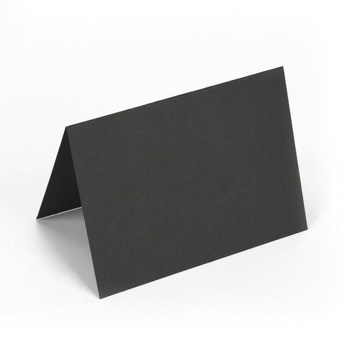 ewtshop Tafelfolie Tischkarten, schwarz 50 Stück, beschriftbar - ewtshop