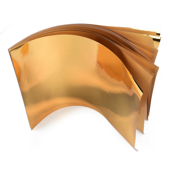 25 Blatt Metallic Papier, Goldfolienpapier, Goldfolie, Goldpapier